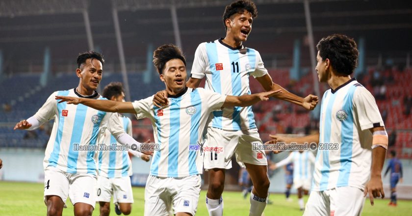 Roshan’s Last-Minute Goal Secures Victory for Manang Marshyangdi Club