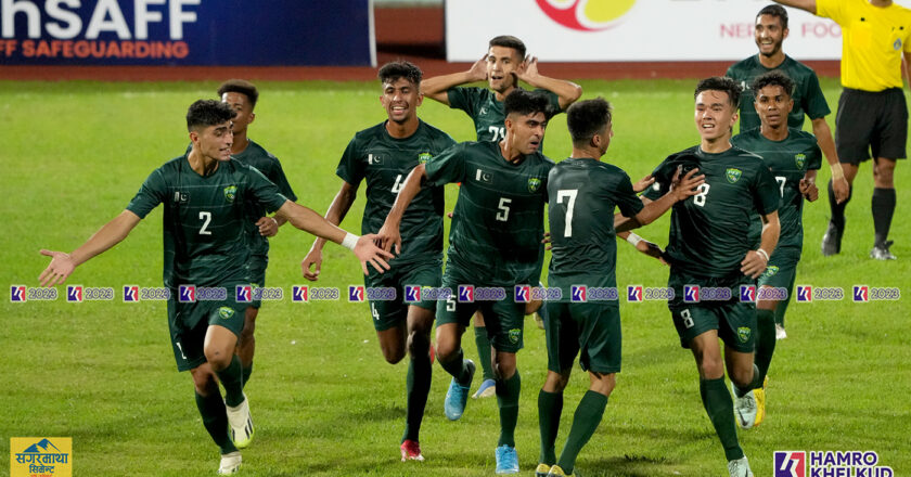 Nepal Fall Short Against Pakistan In SAFF U-19 Championship Clash