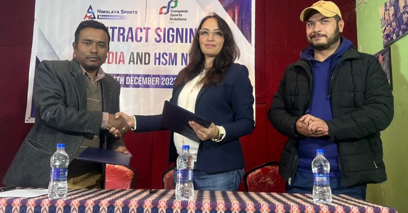 Himalaya Sports Management (HSS) & Complete Sports Solution (CSS), India Sign An Agreement