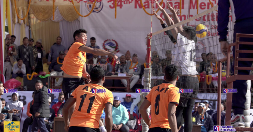 APF and Army Lead Respective Groups, National Volleyball Championship Semifinalists Confirmed