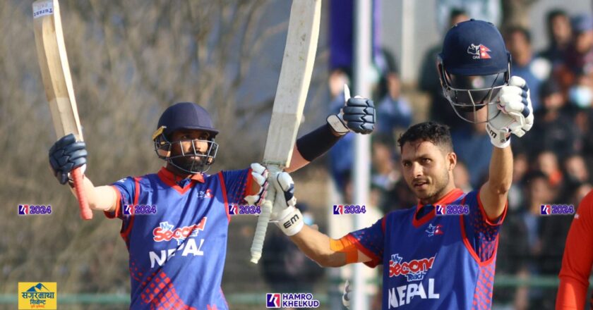 Nepal Sweep Canada Series With Tons From Anil & Bhim