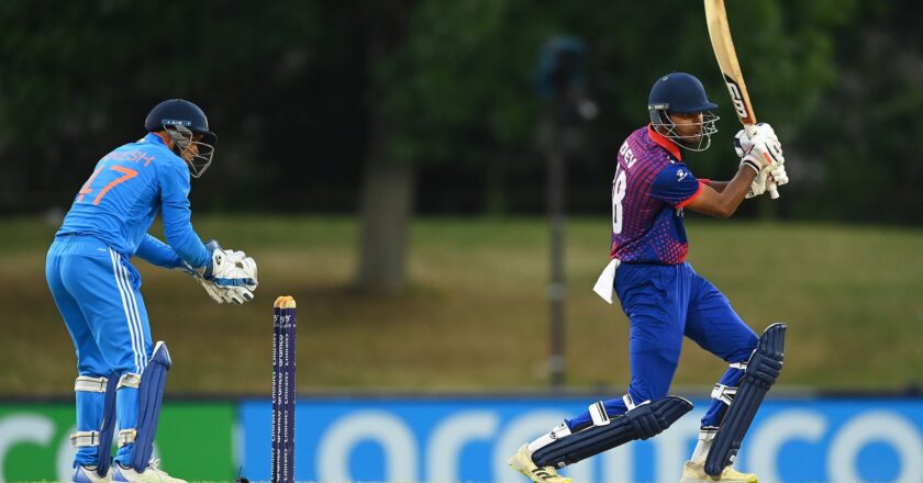 Heavy Loss Against India Rounds Off Nepal’s Stay At U-19 World Cup