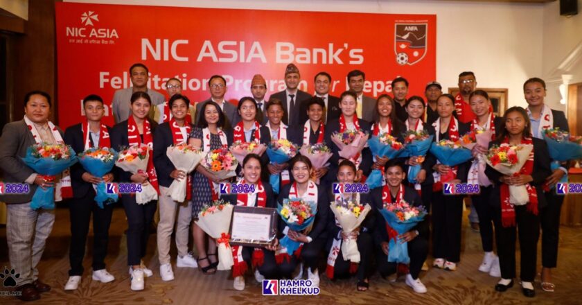 NIC Asia Bank Honors Women’s Football Team