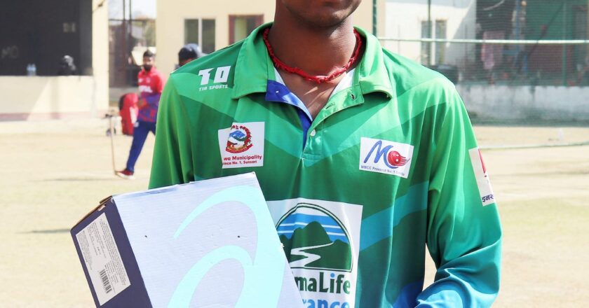 Anuj Receives New Cricket Shoes